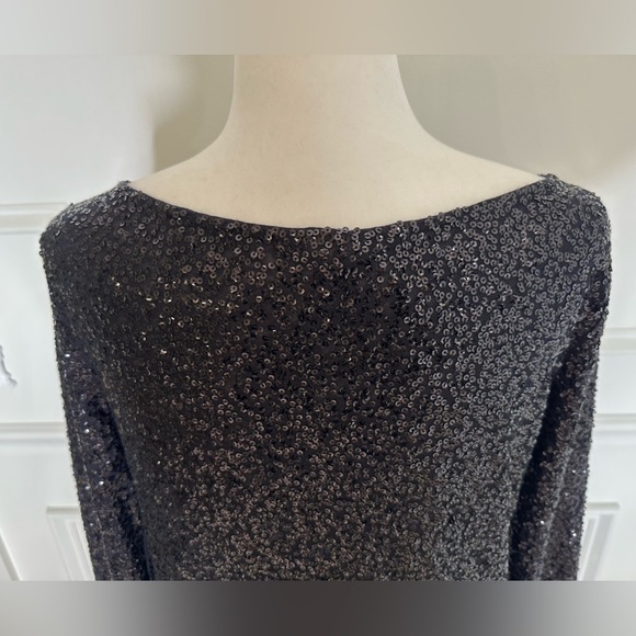 J. Crew Long Sleeve Sequin Blouse Shirt - Picture 6 of 9